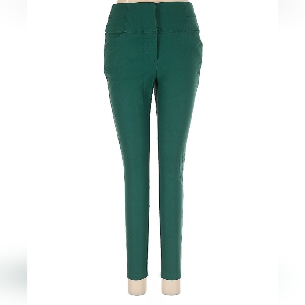 Stylish Women's Green Skinny Pants